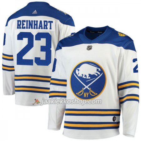 Miehille NHL Buffalo Sabres Pelipaita Sam Reinhart 23 2018 Winter Classic Adidas Valkoinen Authentic